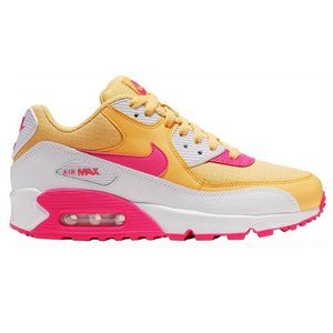 NWB Pink and Yellow Nike Air Max Sneakers